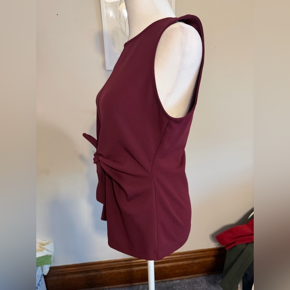 Ann Taylor Tie-Front Blouse - Picture 7 of 10